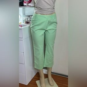 INC Green Neon Cropped Women's Size 8